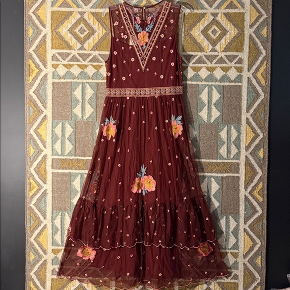 Miraflores Mesh Maxi Dress. New with tags from Sundance. - Picture 6 of 9